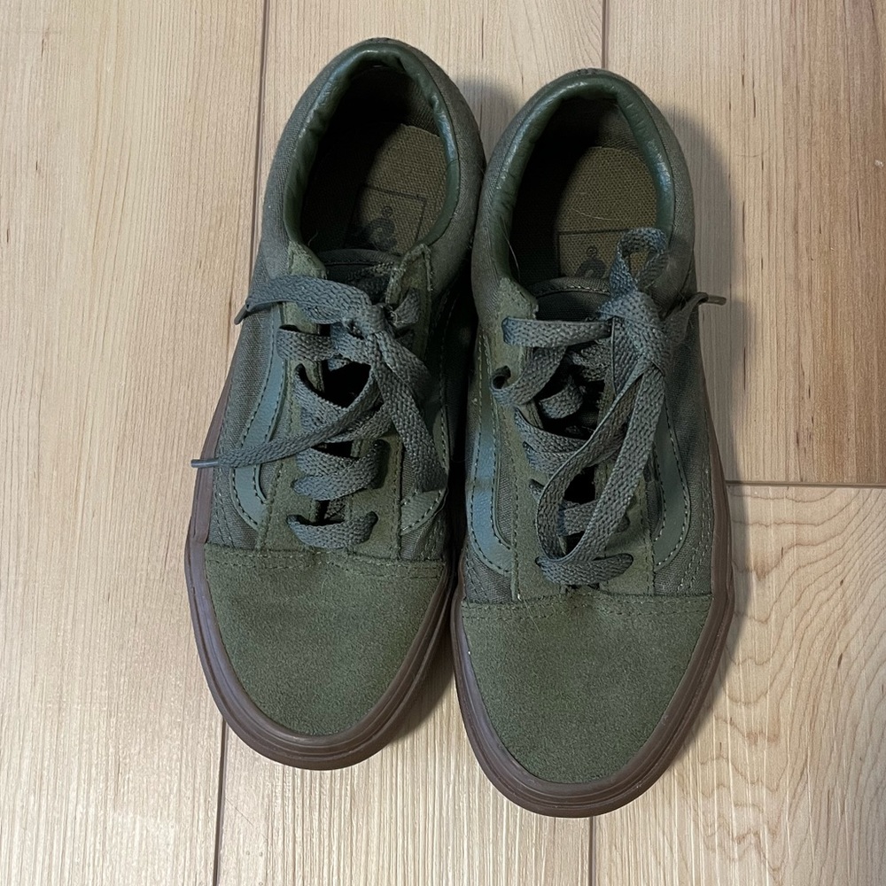 Olive green vans